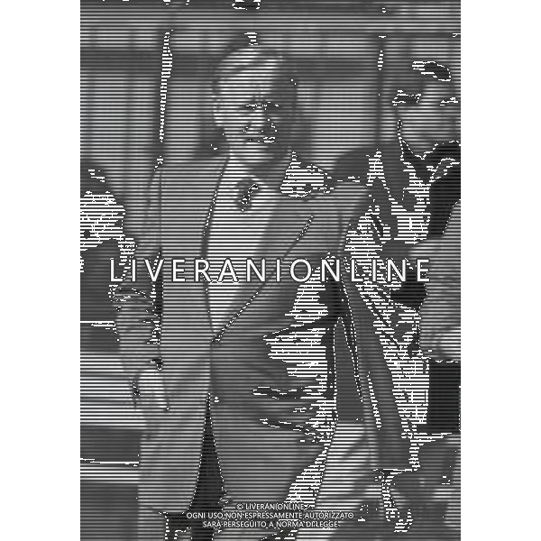 RETROSPETTIVA NILS LIEDHOLM ALLENATORE NELLA FOTO NILS LIEDHOLM ALLENATORE MILAN NELL\'ANNO 1985-1986 AG ALDO LIVERANI SAS