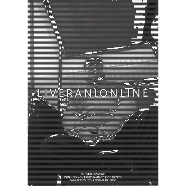 RETROSPETTIVA NILS LIEDHOLM ALLENATORE NELLA FOTO NILS LIEDHOLM ALLENATORE MILAN NELL\'ANNO 1985-1986 AG ALDO LIVERANI SAS