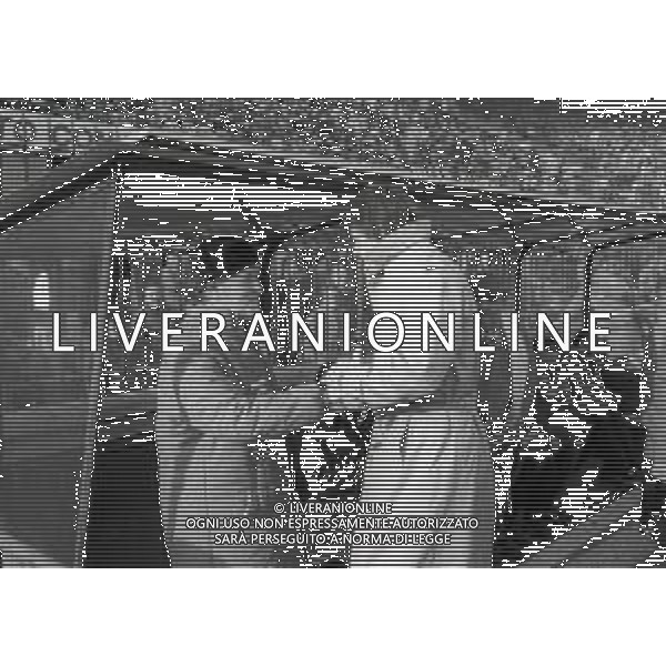 RETROSPETTIVA NILS LIEDHOLM ALLENATORE NELLA FOTO NILS LIEDHOLM ALLENATORE MILAN NELL\'ANNO 1985-1986 CON ALDO AGROPPI AG ALDO LIVERANI SAS