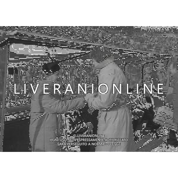 RETROSPETTIVA NILS LIEDHOLM ALLENATORE NELLA FOTO NILS LIEDHOLM ALLENATORE MILAN NELL\'ANNO 1985-1986 CON ALDO AGROPPI AG ALDO LIVERANI SAS