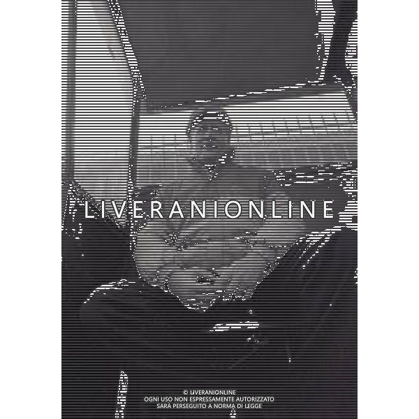 RETROSPETTIVA NILS LIEDHOLM ALLENATORE NELLA FOTO NILS LIEDHOLM ALLENATORE MILAN NELL\'ANNO 1985-1986 AG ALDO LIVERANI SAS