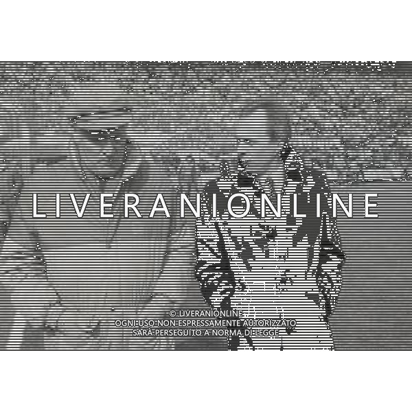 RETROSPETTIVA NILS LIEDHOLM ALLENATORE NELLA FOTO NILS LIEDHOLM ALLENATORE MILAN NELL\'ANNO 1985-1986 CON SVEN GORAN ERIKSSON ALLENATORE ROMA CALCIO AG ALDO LIVERANI SAS  