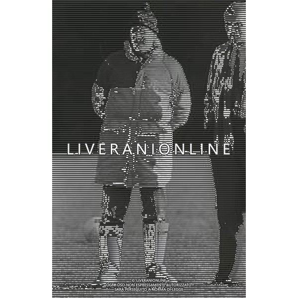 RETROSPETTIVA NILS LIEDHOLM ALLENATORE NELLA FOTO NILS LIEDHOLM ALLENATORE MILAN NELL\'ANNO 1986  AG ALDO LIVERANI SAS 