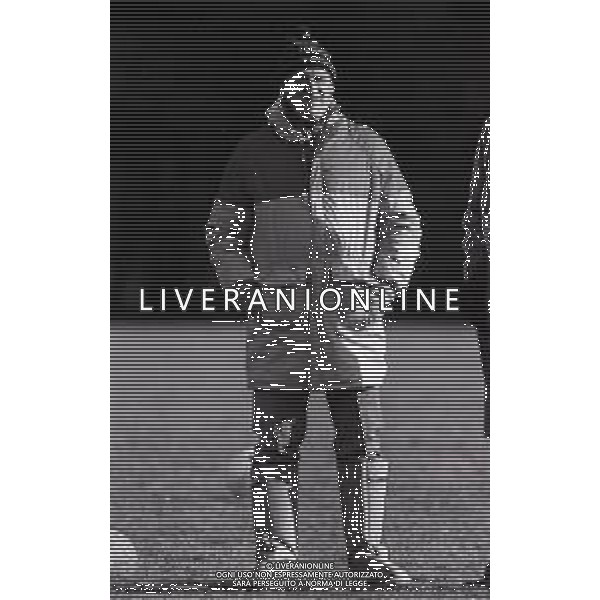 RETROSPETTIVA NILS LIEDHOLM ALLENATORE NELLA FOTO NILS LIEDHOLM ALLENATORE MILAN NELL\'ANNO 1986  AG ALDO LIVERANI SAS 