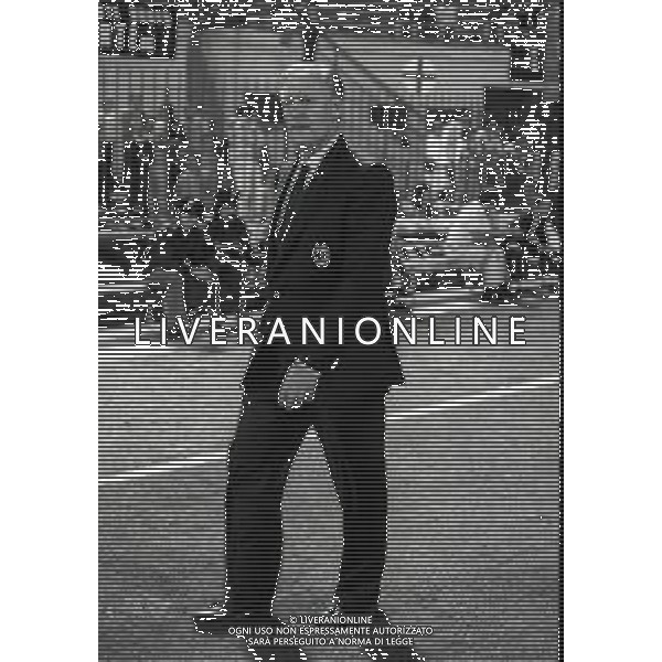 RETROSPETTIVA NILS LIEDHOLM ALLENATORE NELLA FOTO NILS LIEDHOLM ALLENATORE MILAN NELL\'ANNO 1986  AG ALDO LIVERANI SAS 