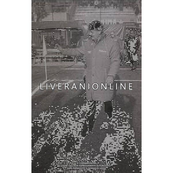 RETROSPETTIVA NILS LIEDHOLM ALLENATORE NELLA FOTO NILS LIEDHOLM ALLENATORE MILAN NELL\'ANNO 1986  AG ALDO LIVERANI SAS 