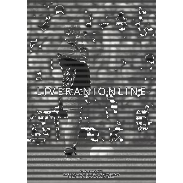 RETROSPETTIVA NILS LIEDHOLM ALLENATORE NELLA FOTO NILS LIEDHOLM ALLENATORE MILAN NELL\'ANNO 1986  AG ALDO LIVERANI SAS 