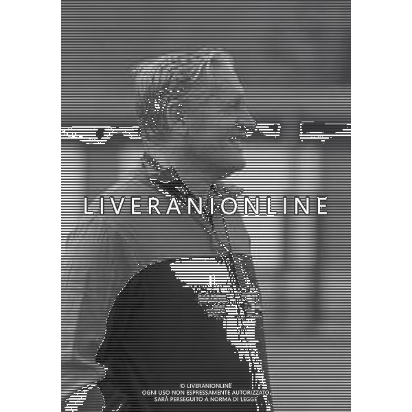 RETROSPETTIVA NILS LIEDHOLM ALLENATORE NELLA FOTO NILS LIEDHOLM ALLENATORE MILAN NELL\'ANNO 1986  AG ALDO LIVERANI SAS 