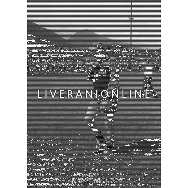 RETROSPETTIVA NILS LIEDHOLM ALLENATORE NELLA FOTO NILS LIEDHOLM ALLENATORE MILAN NELL\'ANNO 1986  AG ALDO LIVERANI SAS 