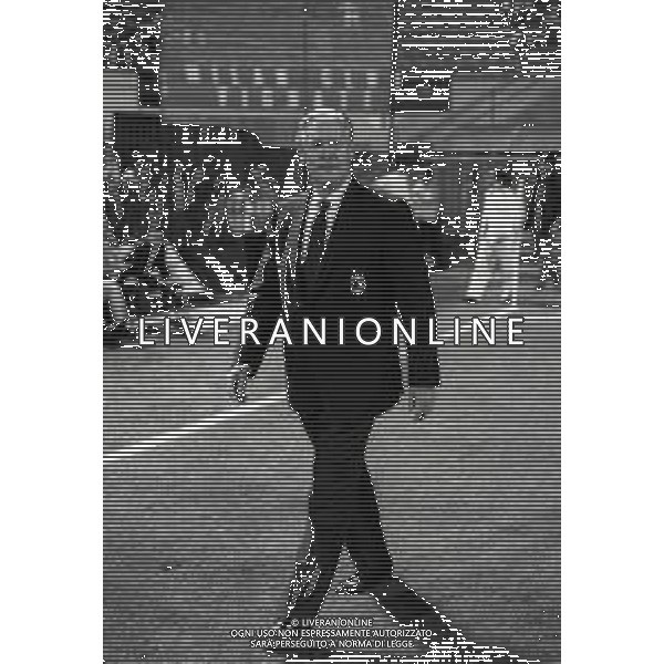 RETROSPETTIVA NILS LIEDHOLM ALLENATORE NELLA FOTO NILS LIEDHOLM ALLENATORE MILAN NELL\'ANNO 1986  AG ALDO LIVERANI SAS 