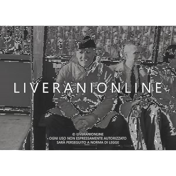 RETROSPETTIVA NILS LIEDHOLM ALLENATORE NELLA FOTO NILS LIEDHOLM ALLENATORE MILAN NELL\'ANNO 1986  AG ALDO LIVERANI SAS 