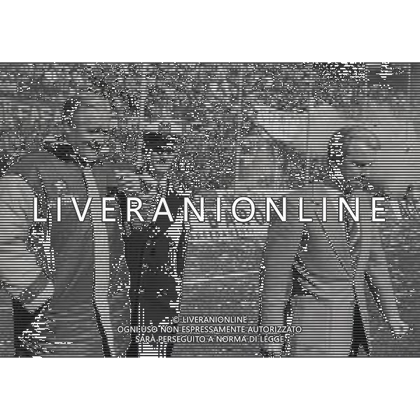 RETROSPETTIVA NILS LIEDHOLM ALLENATORE NELLA FOTO NILS LIEDHOLM ALLENATORE ROMA CALCIO NELL\'ANNO 1987-1988 CON GIOVANNI TRAPATTONI AG ALDO LIVERANI SAS   