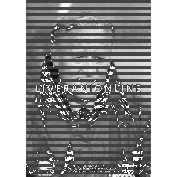 RETROSPETTIVA NILS LIEDHOLM ALLENATORE NELLA FOTO NILS LIEDHOLM ALLENATORE ROMA CALCIO NELL\'ANNO 1987-1988  AG ALDO LIVERANI SAS  