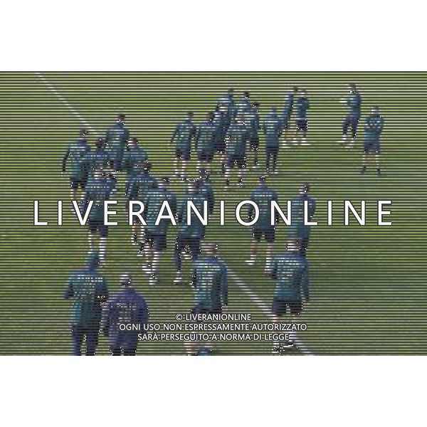 Ritiro della Nazionale Italiana di Calcio presso il centro tecnico federale della FIGC a Coverciano - nella foto: la nazionale ©Claudio Zamagni/Agenzia Aldo Liverani