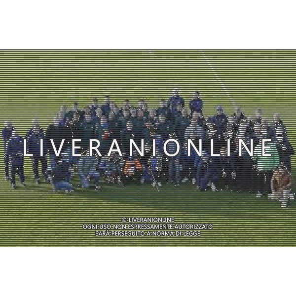 Ritiro della Nazionale Italiana di Calcio presso il centro tecnico federale della FIGC a Coverciano - nella foto: foto di gruppo ©Claudio Zamagni/Agenzia Aldo Liverani