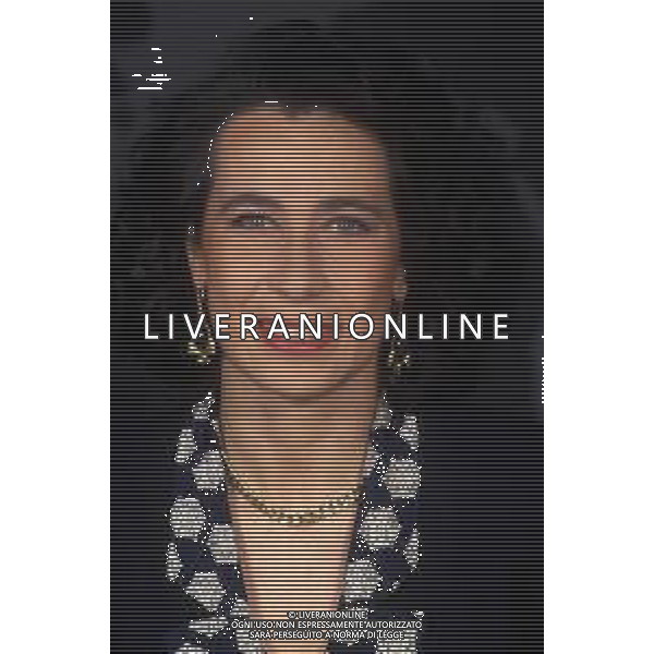 RETROSPETTIVA CESARA BUONAMICI GIORNALISTA NELLA FOTO CESARA BUONAMICI GIORNALISTA TELEVISIVA DELLE RETI MEDIASET AG ALDO LIVERANI SAS