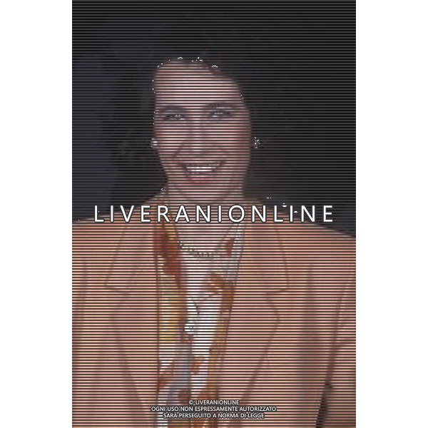 RETROSPETTIVA CESARA BUONAMICI GIORNALISTA NELLA FOTO CESARA BUONAMICI GIORNALISTA TELEVISIVA DELLE RETI MEDIASET AG ALDO LIVERANI SAS