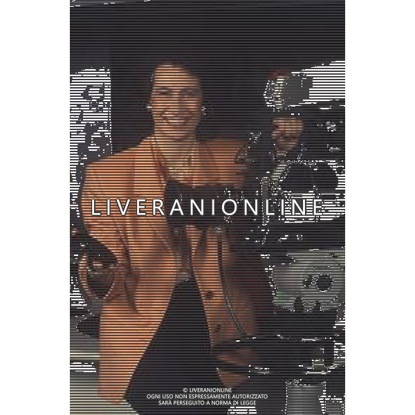 RETROSPETTIVA CESARA BUONAMICI GIORNALISTA NELLA FOTO CESARA BUONAMICI GIORNALISTA TELEVISIVA DELLE RETI MEDIASET AG ALDO LIVERANI SAS