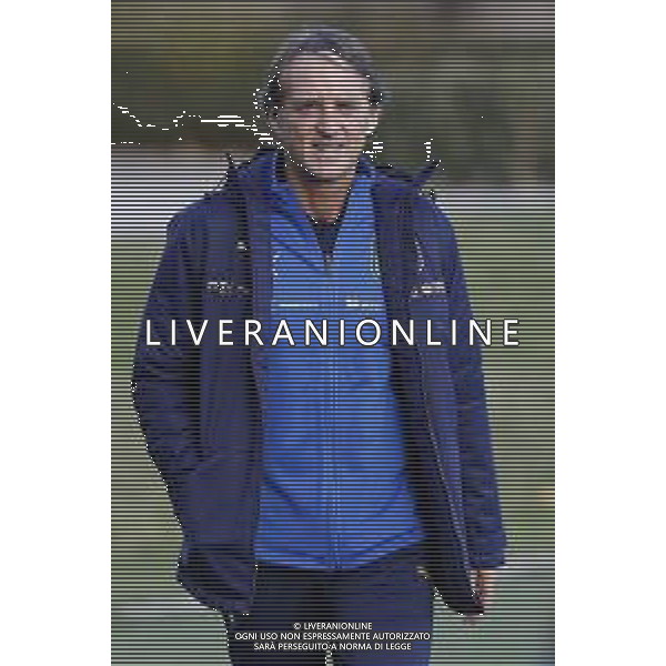 Ritiro della Nazionale Italiana di Calcio presso il centro tecnico federale della FIGC a Coverciano - nella foto: CT Roberto Mancini ©Claudio Zamagni/Agenzia Aldo Liverani / AGENZIA ALDO LIVERANI SAS