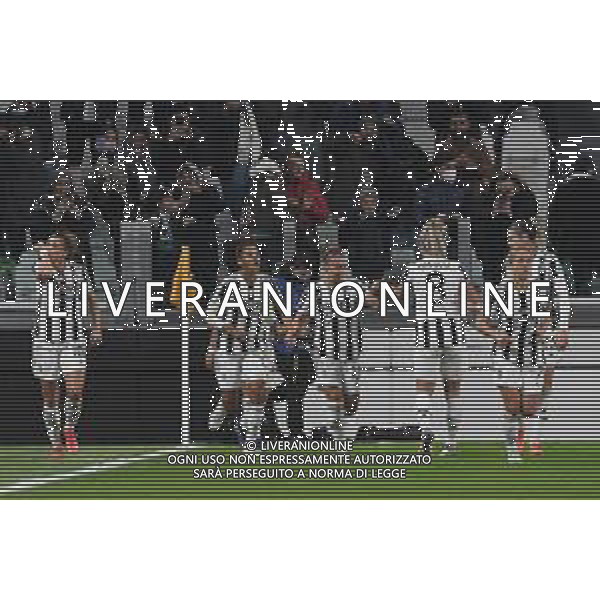 Torino 09.11.2021 Stadio Allianz Stadium ©Manuela Viganti/Agenzia Aldo Liverani Juventus vs Wolfsburg Champions League Women\'s 2021/2022 Nella foto: esultanza della juventus dopo il gol di cristiana girelli ©VIGANTI/AGENZIA ALDO LIVERANI SAS