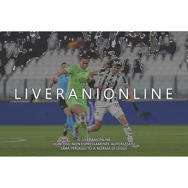 Torino 09.11.2021 Stadio Allianz Stadium ©Manuela Viganti/Agenzia Aldo Liverani Juventus vs Wolfsburg Champions League Women\'s 2021/2022 Nella foto: sofie junge pedersen e lena oberdorf ©VIGANTI/AGENZIA ALDO LIVERANI SAS