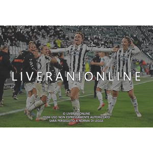 Torino 09.11.2021 Stadio Allianz Stadium ©Manuela Viganti/Agenzia Aldo Liverani Juventus vs Wolfsburg Champions League Women\'s 2021/2022 Nella foto: esultanza dopo secondo gol cristiana girelli del pareggio 2-2 ©VIGANTI/AGENZIA ALDO LIVERANI SAS