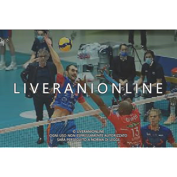 © TVRG Gianluca Galassi (Monza) Vero Volley Monza vs Cucine Lube Civitanova Campionato SuperLega Credem Banca - 11a giornata Monza 10-11-2021 Arena di Monza foto Roberto Garavaglia/ag. Aldo Liverani sas
