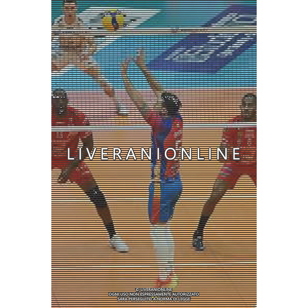 © TVRG Santiago Orduna (Monza) Vero Volley Monza vs Cucine Lube Civitanova Campionato SuperLega Credem Banca - 11a giornata Monza 10-11-2021 Arena di Monza foto Roberto Garavaglia/ag. Aldo Liverani sas
