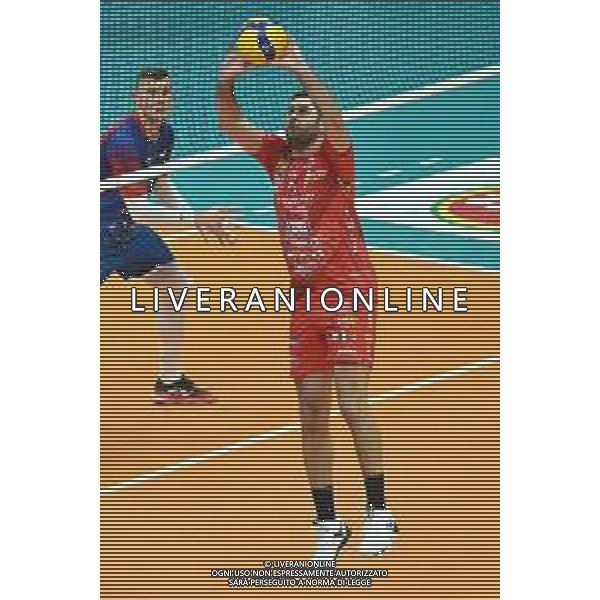 © TVRG Luciano De Cecco (Civitanova) Vero Volley Monza vs Cucine Lube Civitanova Campionato SuperLega Credem Banca - 11a giornata Monza 10-11-2021 Arena di Monza foto Roberto Garavaglia/ag. Aldo Liverani sas