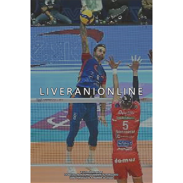© TVRG Georg Grozer (Monza) Vero Volley Monza vs Cucine Lube Civitanova Campionato SuperLega Credem Banca - 11a giornata Monza 10-11-2021 Arena di Monza foto Roberto Garavaglia/ag. Aldo Liverani sas