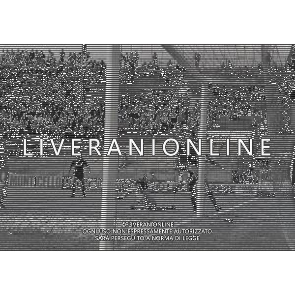 25-04-1982 COMO CAMPIONATO DI CALCIO SERIE A COMO-ROMA 0-1 NELLA FOTO GOAL ROBERTO PRUZZO AG ALDO LIVERANI SAS