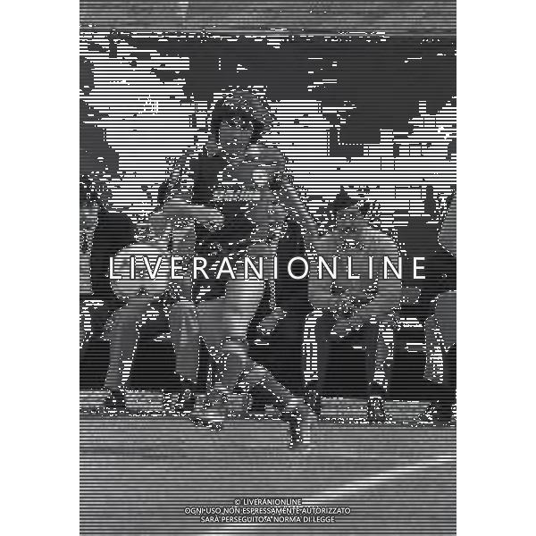 25-04-1982 COMO CAMPIONATO DI CALCIO SERIE A COMO-ROMA 0-1 NELLA FOTO BRUNO CONTI AG ALDO LIVERANI SAS