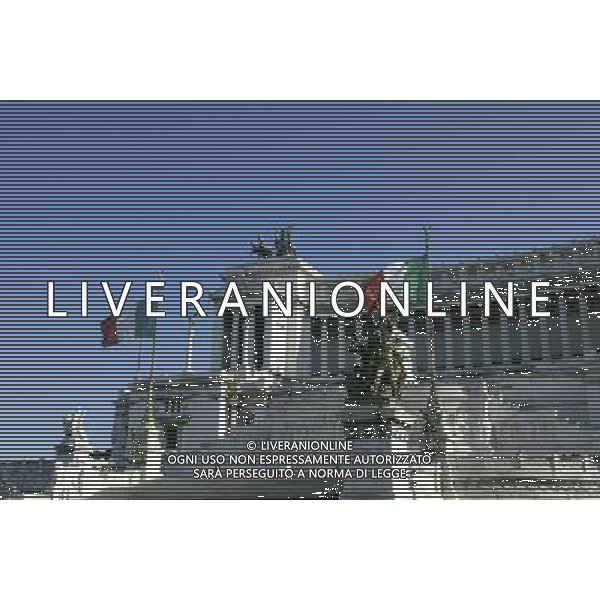 ROMA CITTA\' 2003 MONUMENTI E MINISTERI nella foto L\'ALTARE DELLA PATRIA* Agenzia Aldo Liverani