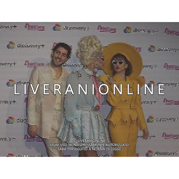 Milano ( MI ) 12/11/2021 Photocall Drag Race Italia Nella foto: Tommaso Zorzi, Mariano Gallo in arte Priscilla e Chiara Francini PH Lauro Montagnini/AGENZIA ALDO LIVERANI SAS