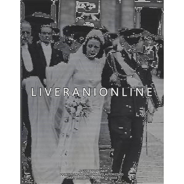 1939 ROMA- MATRIMONIO BRUNO MUSSOLINI NELLA FOTO BRUNO MUSSOLINI CON LA MOGLIE FOTO SANDRO VESPASIANI-AG ALDO LIVERANI SAS