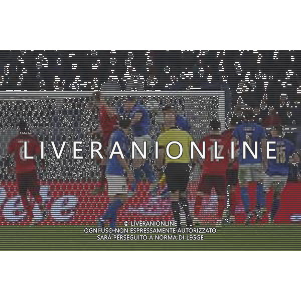 ITALIA vs SVIZZERA Qualificazioni Europee del Gruppo C ai Mondiali del Qatar 2022 12/11/2021 - nella foto: goal Di Lorenzo Giovanni(Italia)- ©Claudio Zamagni/Agenzi Aldo Liverani s.a.s. during European Qualifying Round group C of FIFA World Championship of Qatar 2022 between Italy and Swiss at Olympic Stadium on November 12 2021 in Rome photo credit by Claudio Zamagni/Aldo Liverani Photo Agency/AGENZIA ALDO LIVERANI SAS