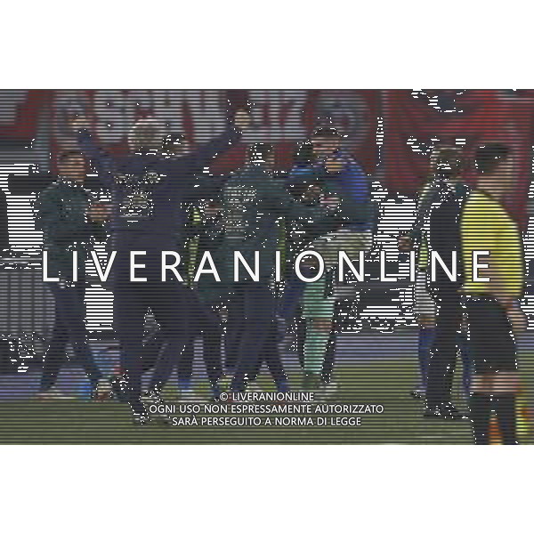 ITALIA vs SVIZZERA Qualificazioni Europee del Gruppo C ai Mondiali del Qatar 2022 12/11/2021 - nella foto: esultanza italia dopo il goal di Di Lorenzo Giovanni(Italia)- ©Claudio Zamagni/Agenzi Aldo Liverani s.a.s. during European Qualifying Round group C of FIFA World Championship of Qatar 2022 between Italy and Swiss at Olympic Stadium on November 12 2021 in Rome photo credit by Claudio Zamagni/Aldo Liverani Photo Agency/AGENZIA ALDO LIVERANI SAS