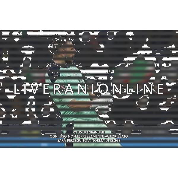 ITALIA vs SVIZZERA Qualificazioni Europee del Gruppo C ai Mondiali del Qatar 2022 12/11/2021 - nella foto: esultanza Donnarumma Gianluigi(Italia) dopo il goal di Di Lorenzo Giovanni(Italia)- ©Claudio Zamagni/Agenzi Aldo Liverani s.a.s. during European Qualifying Round group C of FIFA World Championship of Qatar 2022 between Italy and Swiss at Olympic Stadium on November 12 2021 in Rome photo credit by Claudio Zamagni/Aldo Liverani Photo Agency/AGENZIA ALDO LIVERANI SAS