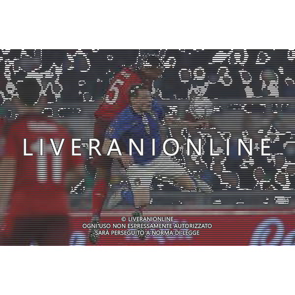 ITALIA vs SVIZZERA Qualificazioni Europee del Gruppo C ai Mondiali del Qatar 2022 12/11/2021 - nella foto: Belotti Andrea(Italia) ©Claudio Zamagni/Agenzi Aldo Liverani s.a.s. during European Qualifying Round group C of FIFA World Championship of Qatar 2022 between Italy and Swiss at Olympic Stadium on November 12 2021 in Rome photo credit by Claudio Zamagni/Aldo Liverani Photo Agency/AGENZIA ALDO LIVERANI SAS