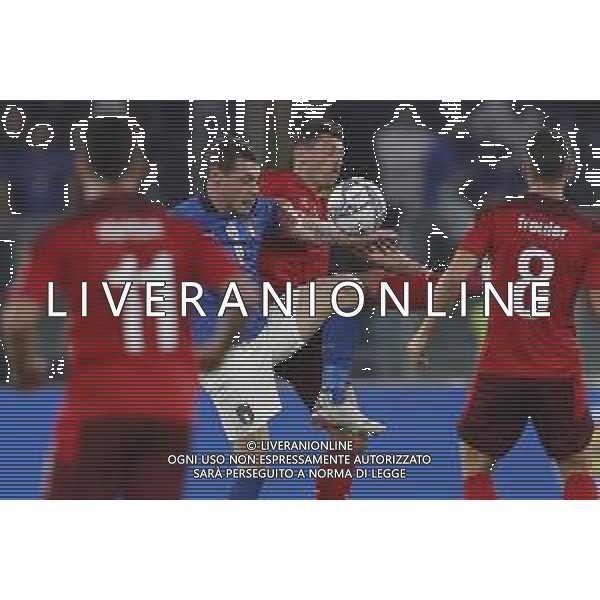 ITALIA vs SVIZZERA Qualificazioni Europee del Gruppo C ai Mondiali del Qatar 2022 12/11/2021 - nella foto: Belotti Andrea(Italia) ©Claudio Zamagni/Agenzi Aldo Liverani s.a.s. during European Qualifying Round group C of FIFA World Championship of Qatar 2022 between Italy and Swiss at Olympic Stadium on November 12 2021 in Rome photo credit by Claudio Zamagni/Aldo Liverani Photo Agency/AGENZIA ALDO LIVERANI SAS
