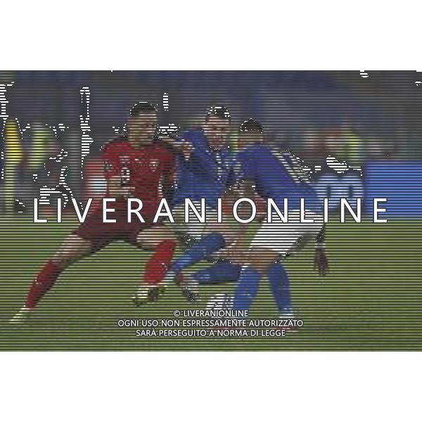 ITALIA vs SVIZZERA Qualificazioni Europee del Gruppo C ai Mondiali del Qatar 2022 12/11/2021 - nella foto: Belotti Andrea(Italia) Emerson(Italia) ©Claudio Zamagni/Agenzi Aldo Liverani s.a.s. during European Qualifying Round group C of FIFA World Championship of Qatar 2022 between Italy and Swiss at Olympic Stadium on November 12 2021 in Rome photo credit by Claudio Zamagni/Aldo Liverani Photo Agency/AGENZIA ALDO LIVERANI SAS