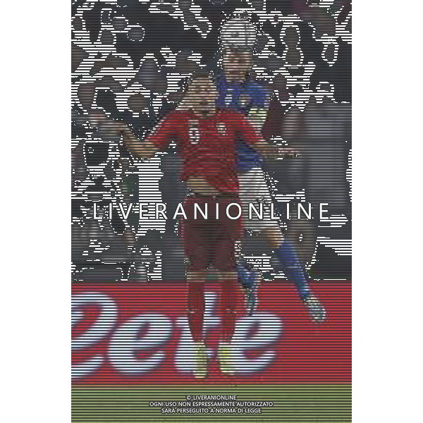 ITALIA vs SVIZZERA Qualificazioni Europee del Gruppo C ai Mondiali del Qatar 2022 12/11/2021 - nella foto: Bonucci Leonardo(Italia)- ©Claudio Zamagni/Agenzi Aldo Liverani s.a.s. during European Qualifying Round group C of FIFA World Championship of Qatar 2022 between Italy and Swiss at Olympic Stadium on November 12 2021 in Rome photo credit by Claudio Zamagni/Aldo Liverani Photo Agency/AGENZIA ALDO LIVERANI SAS