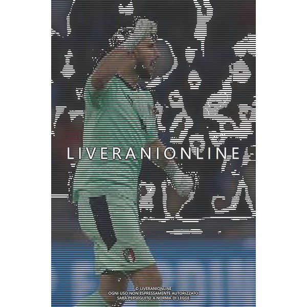 ITALIA vs SVIZZERA Qualificazioni Europee del Gruppo C ai Mondiali del Qatar 2022 12/11/2021 - nella foto: Donnarumma Gianluigi(Italia) ©Claudio Zamagni/Agenzi Aldo Liverani s.a.s. during European Qualifying Round group C of FIFA World Championship of Qatar 2022 between Italy and Swiss at Olympic Stadium on November 12 2021 in Rome photo credit by Claudio Zamagni/Aldo Liverani Photo Agency