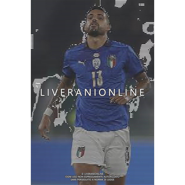ITALIA vs SVIZZERA Qualificazioni Europee del Gruppo C ai Mondiali del Qatar 2022 12/11/2021 - nella foto: Emerson(Italia) ©Claudio Zamagni/Agenzi Aldo Liverani s.a.s. Emerson(Italia) during European Qualifying Round group C of FIFA World Championship of Qatar 2022 between Italy and Swiss at Olympic Stadium on November 12 2021 in Rome photo credit by Claudio Zamagni/Aldo Liverani Photo Agency