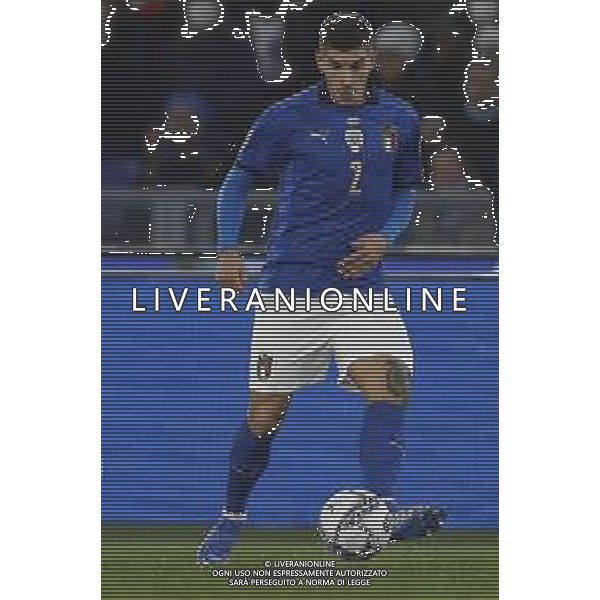 ITALIA vs SVIZZERA Qualificazioni Europee del Gruppo C ai Mondiali del Qatar 2022 12/11/2021 - nella foto: Di Lorenzo Giovanni(Italia)- ©Claudio Zamagni/Agenzi Aldo Liverani s.a.s. Di Lorenzo Giovanni(Italia)- during European Qualifying Round group C of FIFA World Championship of Qatar 2022 between Italy and Swiss at Olympic Stadium on November 12 2021 in Rome photo credit by Claudio Zamagni/Aldo Liverani Photo Agency