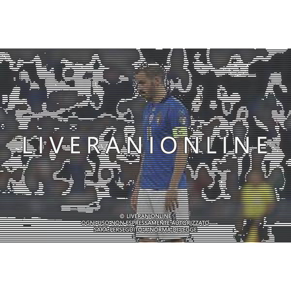 ITALIA vs SVIZZERA Qualificazioni Europee del Gruppo C ai Mondiali del Qatar 2022 12/11/2021 - nella foto: Bonucci Leonardo(Italia)- ©Claudio Zamagni/Agenzi Aldo Liverani s.a.s. Bonucci Leonardo(Italia)- during European Qualifying Round group C of FIFA World Championship of Qatar 2022 between Italy and Swiss at Olympic Stadium on November 12 2021 in Rome photo credit by Claudio Zamagni/Aldo Liverani Photo Agency