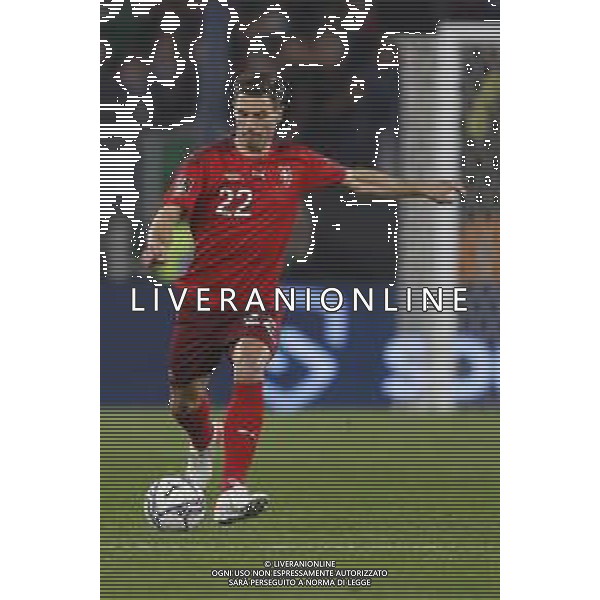 ITALIA vs SVIZZERA Qualificazioni Europee del Gruppo C ai Mondiali del Qatar 2022 12/11/2021 - nella foto: fabian schar ©Claudio Zamagni/Agenzi Aldo Liverani s.a.s. fabian schar during European Qualifying Round group C of FIFA World Championship of Qatar 2022 between Italy and Swiss at Olympic Stadium on November 12 2021 in Rome photo credit by Claudio Zamagni/Aldo Liverani Photo Agency