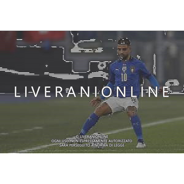 ITALIA vs SVIZZERA Qualificazioni Europee del Gruppo C ai Mondiali del Qatar 2022 12/11/2021 - nella foto: Insigne Lorenzo(Italia) ©Claudio Zamagni/Agenzi Aldo Liverani s.a.s. Insigne Lorenzo(Italia)during European Qualifying Round group C of FIFA World Championship of Qatar 2022 between Italy and Swiss at Olympic Stadium on November 12 2021 in Rome photo credit by Claudio Zamagni/Aldo Liverani Photo Agency