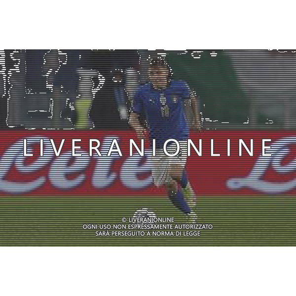 ITALIA vs SVIZZERA Qualificazioni Europee del Gruppo C ai Mondiali del Qatar 2022 12/11/2021 - nella foto: Barella Nicolo’(Italia)- ©Claudio Zamagni/Agenzi Aldo Liverani s.a.s. Barella Nicolo’(Italia)- during European Qualifying Round group C of FIFA World Championship of Qatar 2022 between Italy and Swiss at Olympic Stadium on November 12 2021 in Rome photo credit by Claudio Zamagni/Aldo Liverani Photo Agency