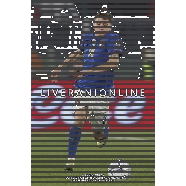 ITALIA vs SVIZZERA Qualificazioni Europee del Gruppo C ai Mondiali del Qatar 2022 12/11/2021 - nella foto: Barella Nicolo’(Italia)- ©Claudio Zamagni/Agenzi Aldo Liverani s.a.s. Barella Nicolo’(Italia)- during European Qualifying Round group C of FIFA World Championship of Qatar 2022 between Italy and Swiss at Olympic Stadium on November 12 2021 in Rome photo credit by Claudio Zamagni/Aldo Liverani Photo Agency